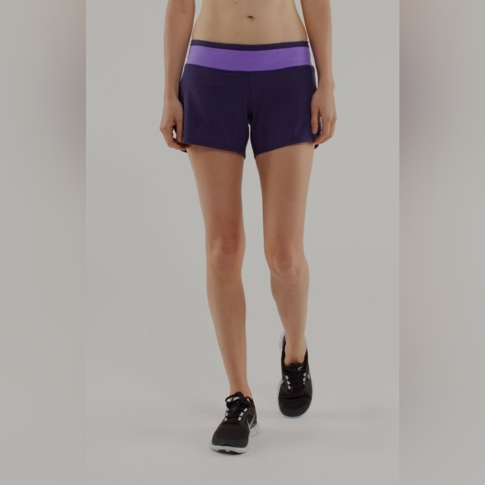 Lululemon Turbo Run ShortDense Purple Size 12